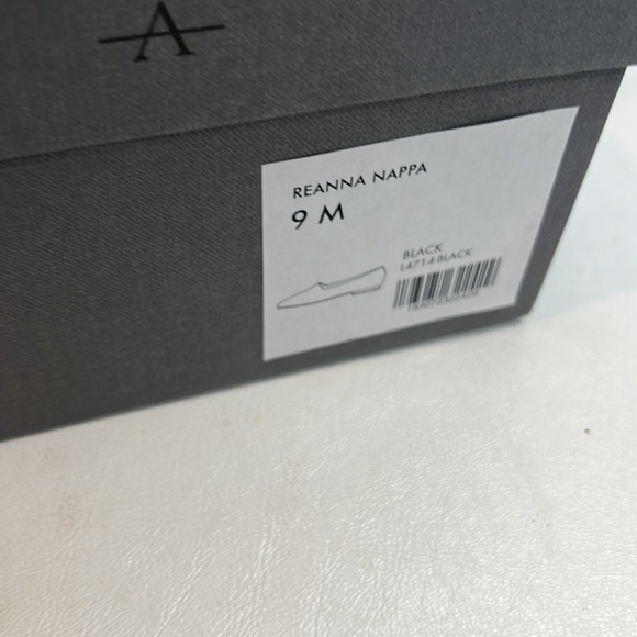 Aquatalia Reanna Leather Ballerina Flats black color New classic casual everyday - Picture 6 of 6